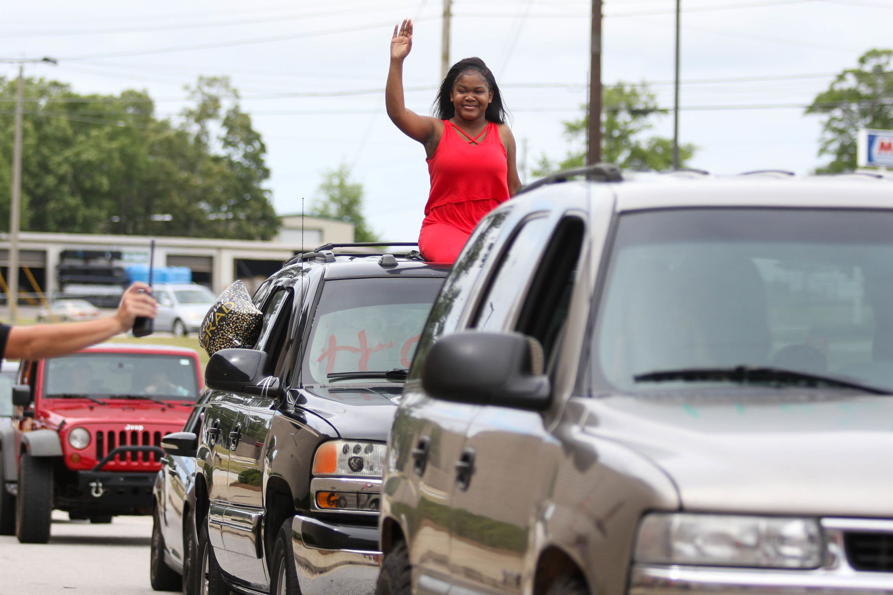 Opelika High School Class of 2020 drive-thru celebration